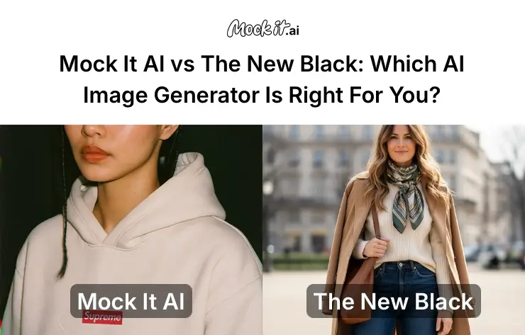 Mock It AI vs The New Black: Which AI Image Generator Is Right for You?