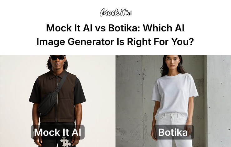 Mock It AI vs Botika: Which AI Image Generator Is Right for You?
