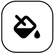 Drop icon, symbolizing liquid or decrease.