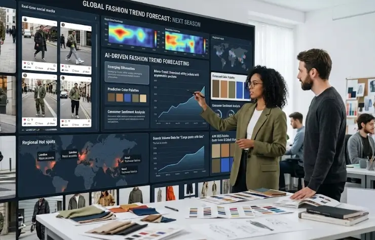 AI driven fashion trend forecasting