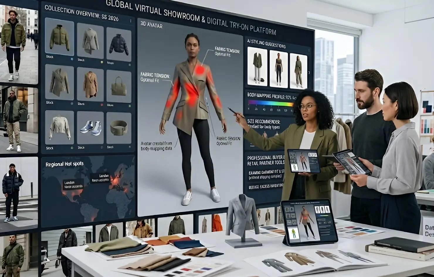 Digital try ons and virtual showrooms 1