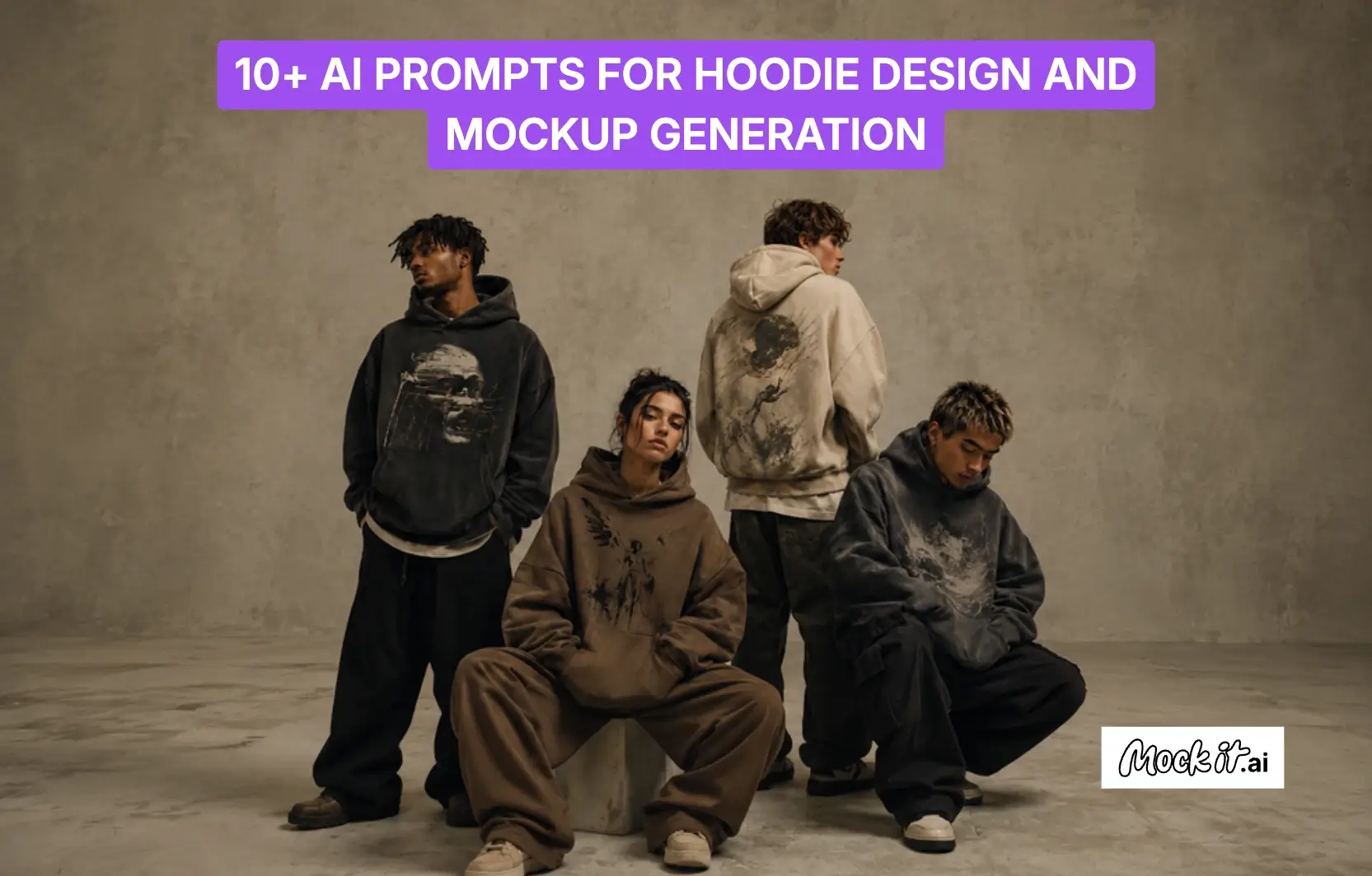 10+ AI Prompts for Hoodie Design and Mockup Generation