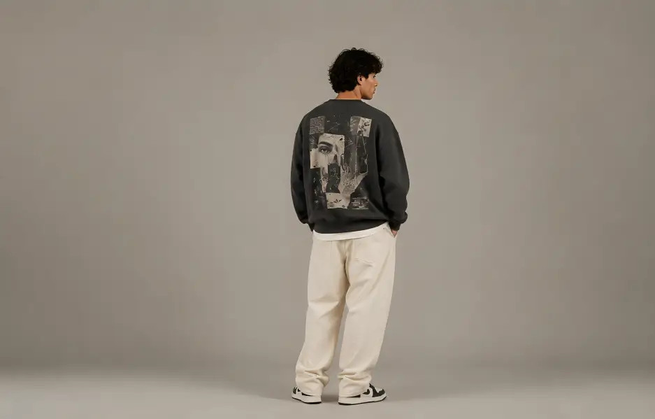 Manifesto collage sweatshirt designs