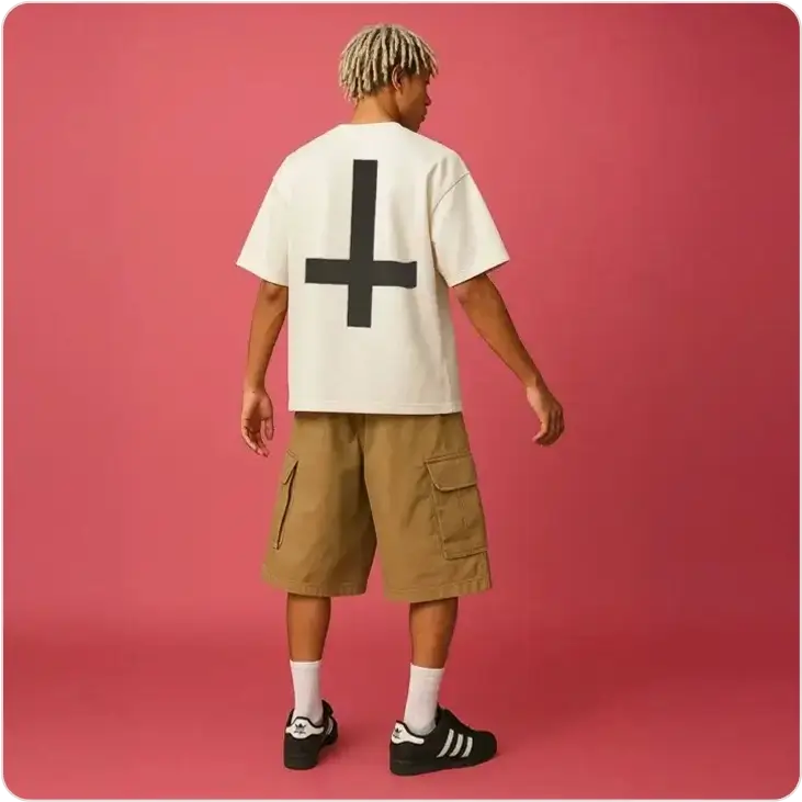AI outfit generator mockup example